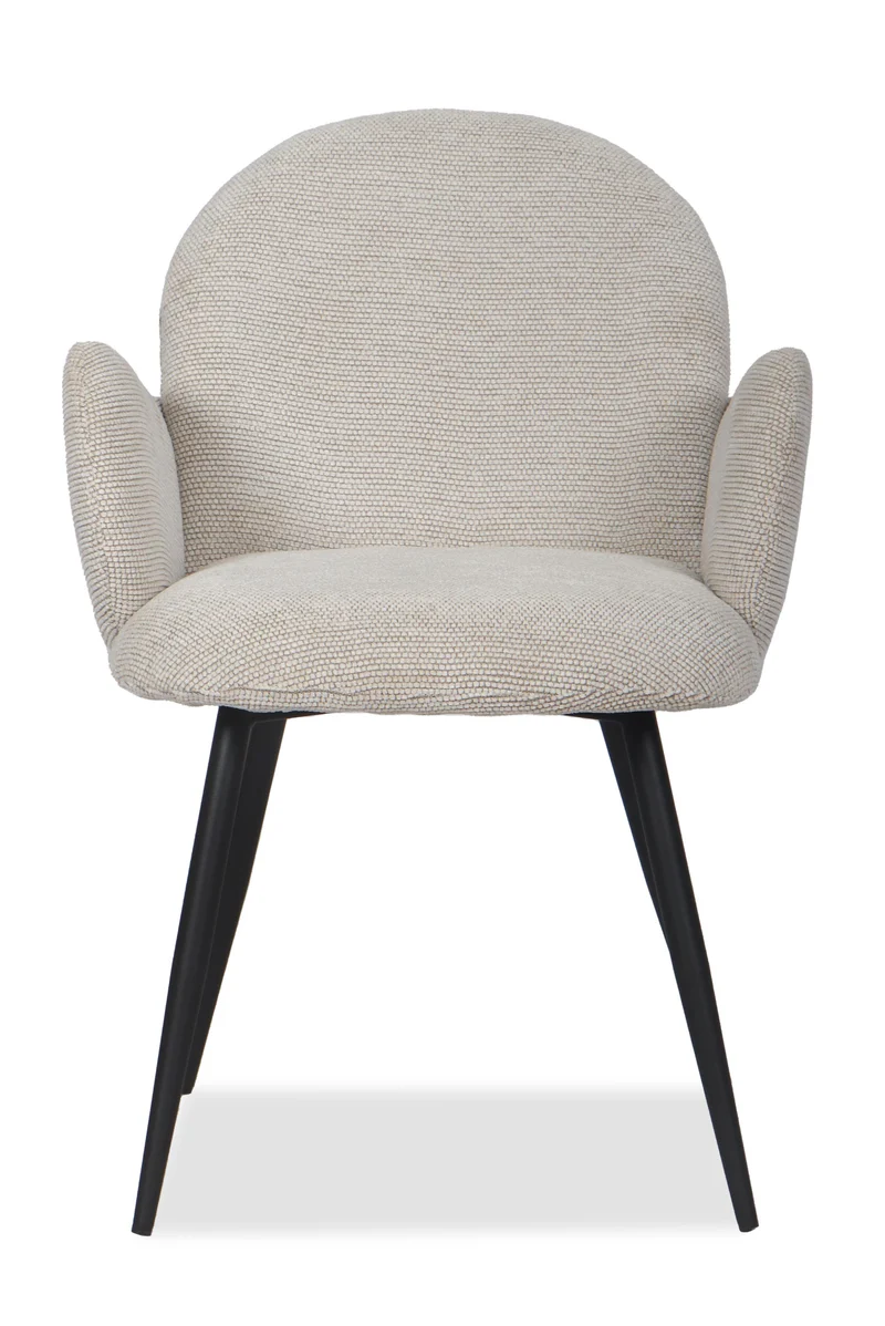 Chaise en tissu anti tache, 64x60xH84CM - EDEN