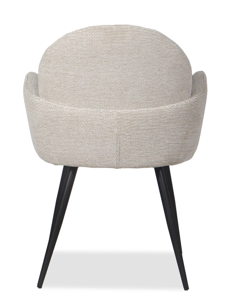 Chaise en tissu anti tache, 64x60xH84CM - EDEN
