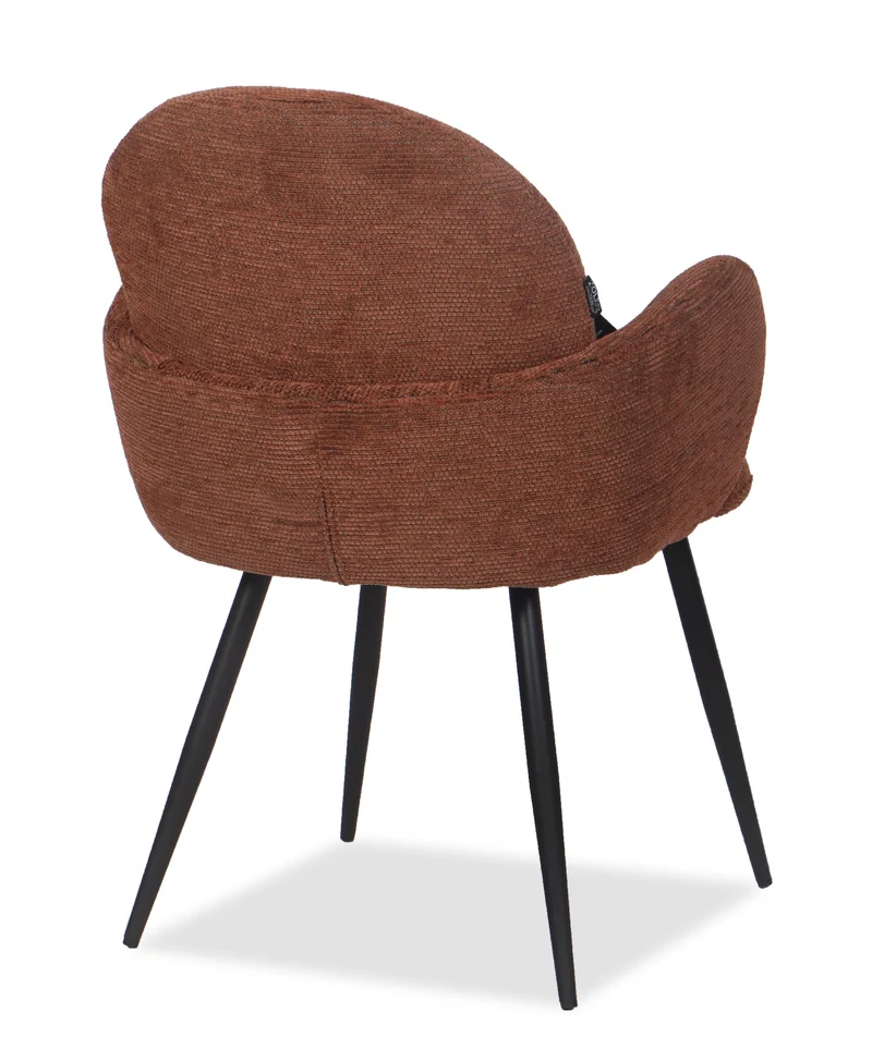 Chaise en tissu anti tache, 64x60xH84CM - EDEN