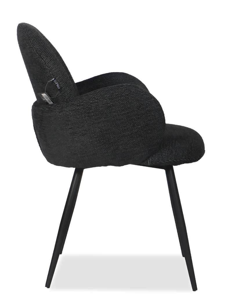 Chaise en tissu anti tache, 64x60xH84CM - EDEN