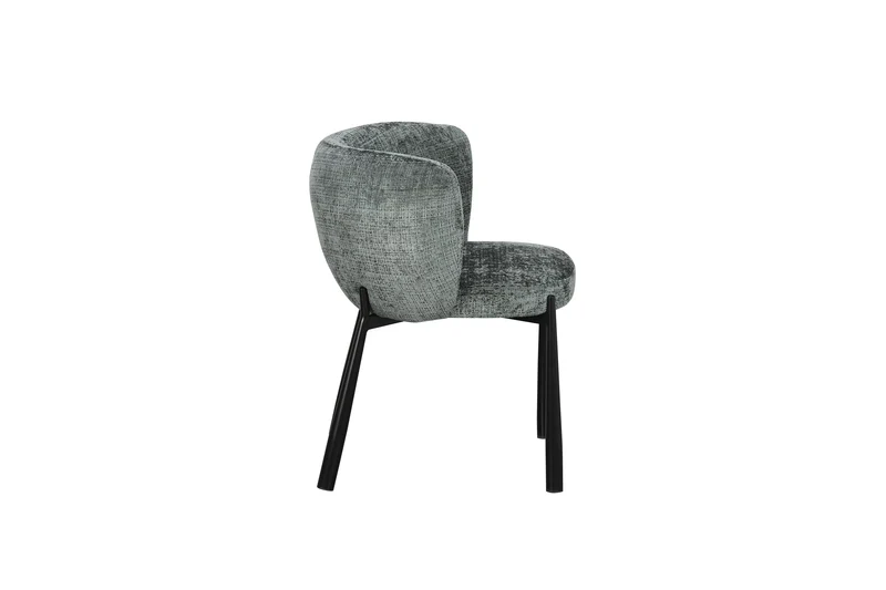 Chaise en tissu, 61x60xH75,5CM - INAYA