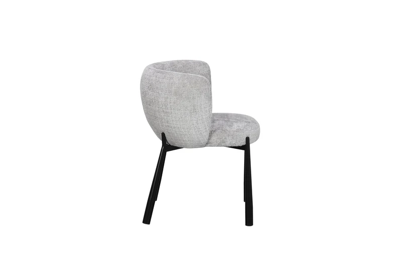 Chaise en tissu, 61x60xH75,5CM - INAYA