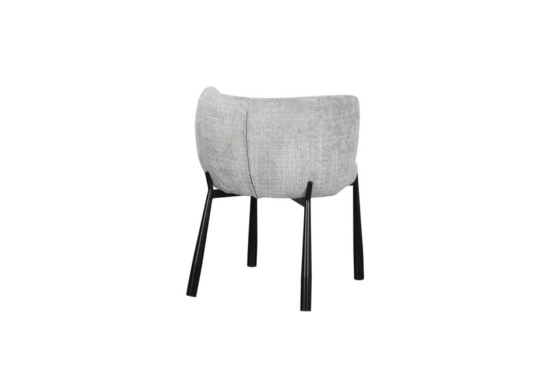 Chaise en tissu, 61x60xH75,5CM - INAYA