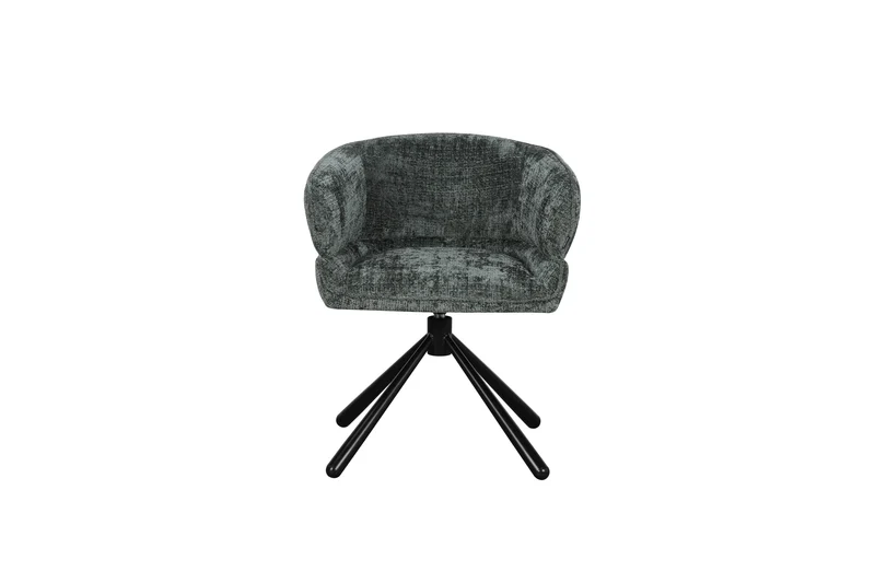 Chaise en tissu, 64x61xH73,5CM - MILA
