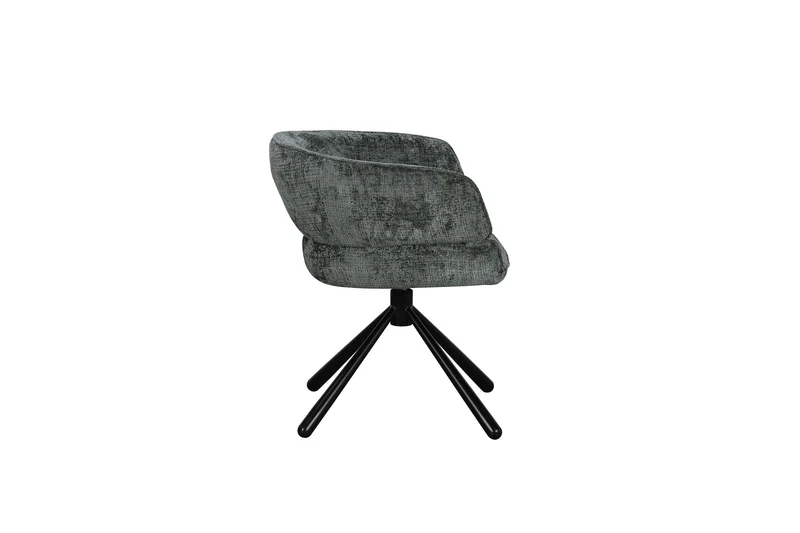 Chaise en tissu, 64x61xH73,5CM - MILA