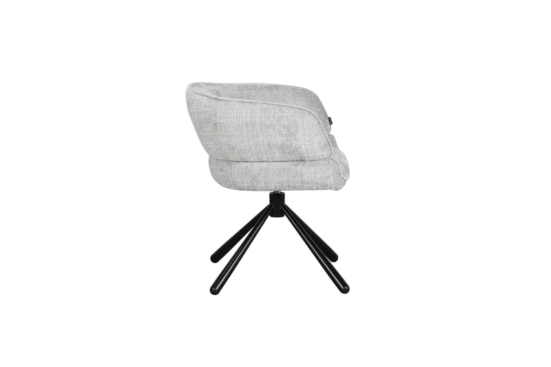 Chaise en tissu, 64x61xH73,5CM - MILA