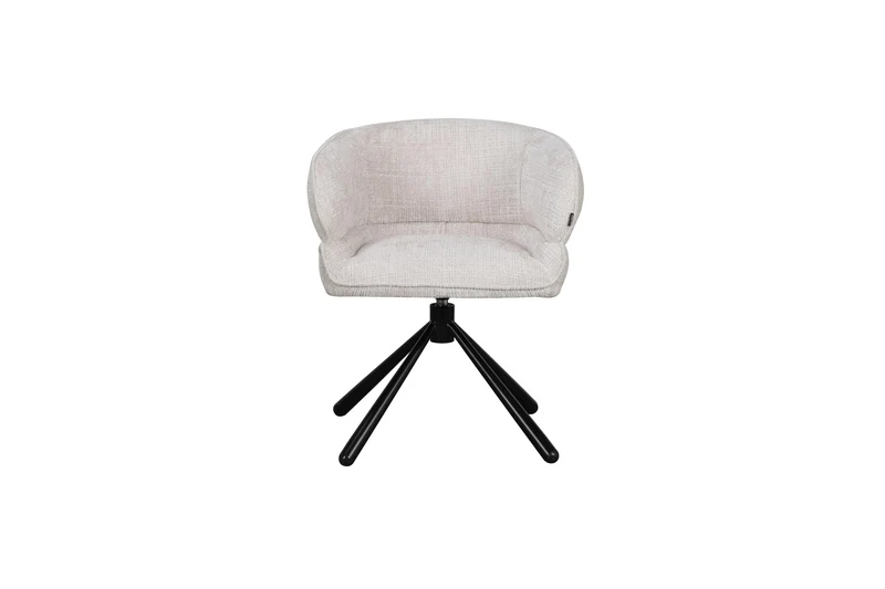 Chaise en tissu, 64x61xH73,5CM - MILA