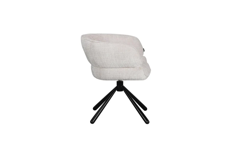 Chaise en tissu, 64x61xH73,5CM - MILA