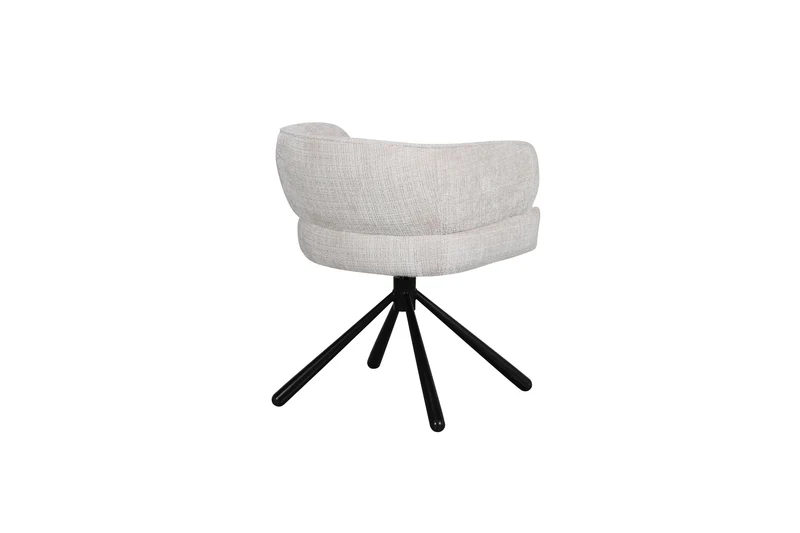 Chaise en tissu, 64x61xH73,5CM - MILA