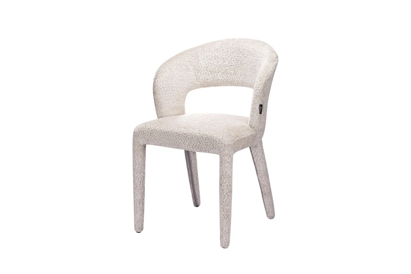 Chaise en tissu anti tache, 60x55xH81CM - TOVI