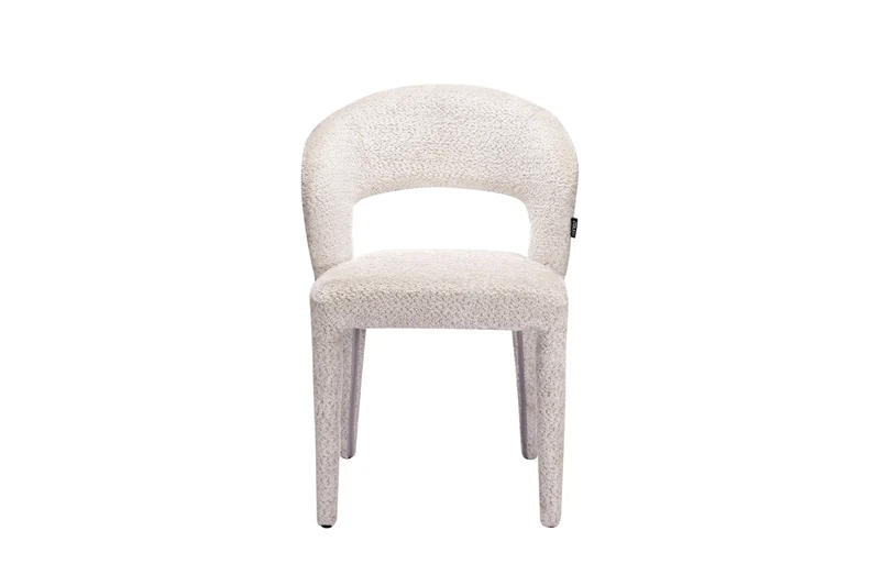 Chaise en tissu anti tache, 60x55xH81CM - TOVI