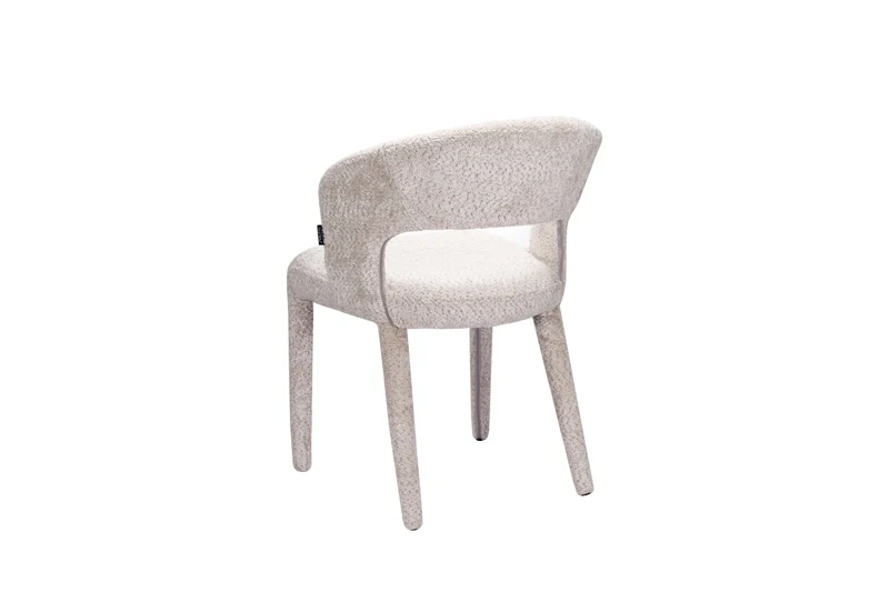 Chaise en tissu anti tache, 60x55xH81CM - TOVI