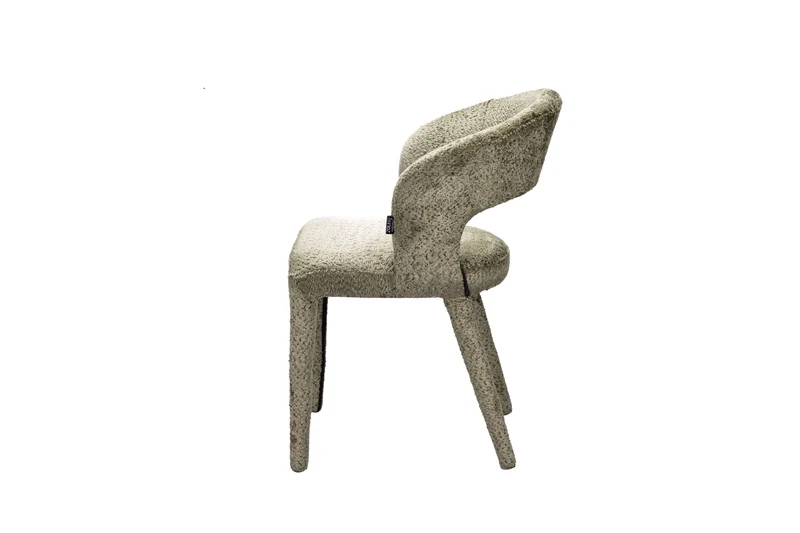 Chaise en tissu anti tache, 60x55xH81CM - TOVI