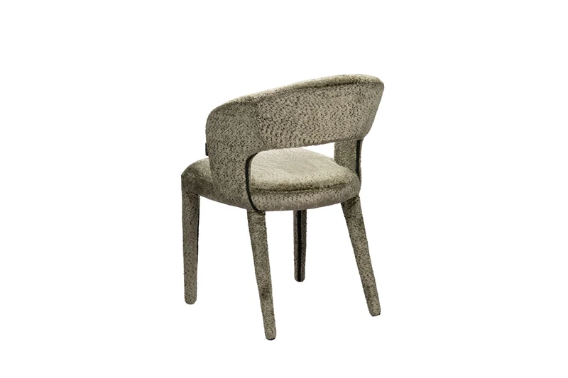 Chaise en tissu anti tache, 60x55xH81CM - TOVI