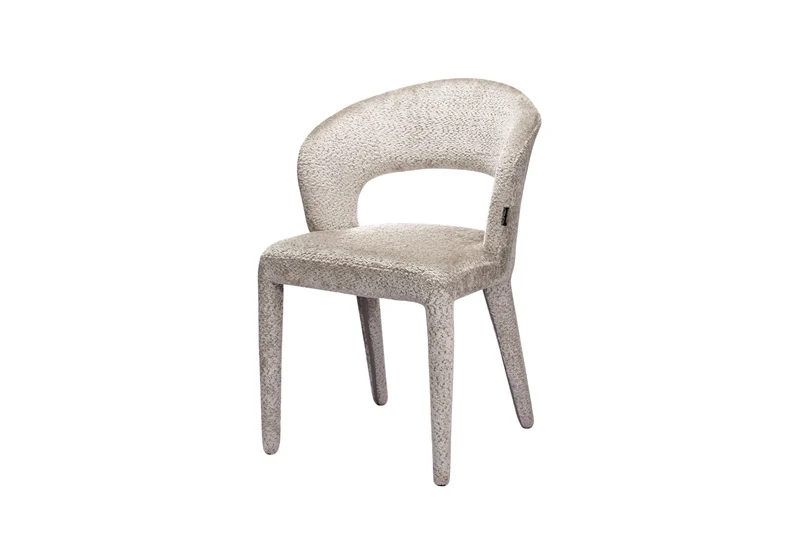 Chaise en tissu anti tache, 60x55xH81CM - TOVI