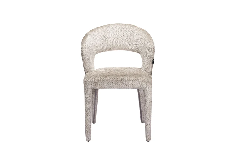Chaise en tissu anti tache, 60x55xH81CM - TOVI