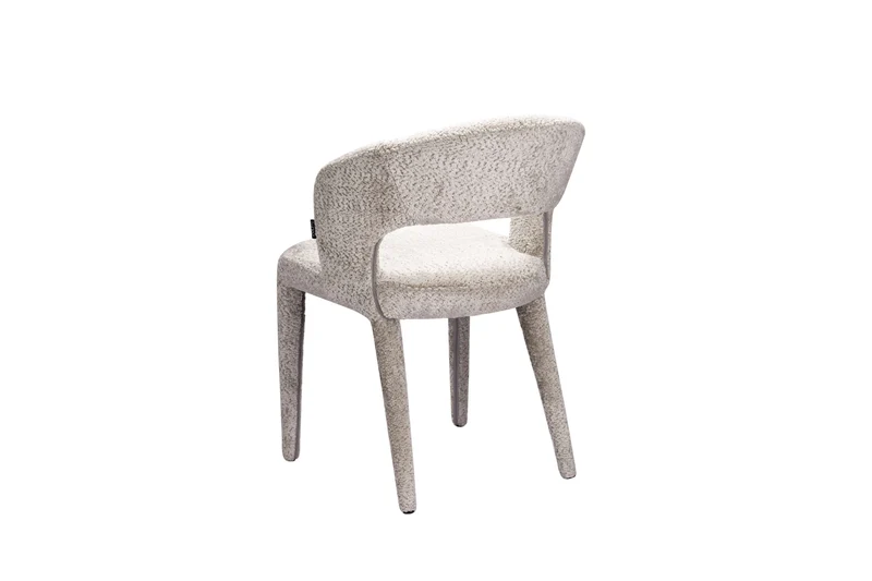 Chaise en tissu anti tache, 60x55xH81CM - TOVI
