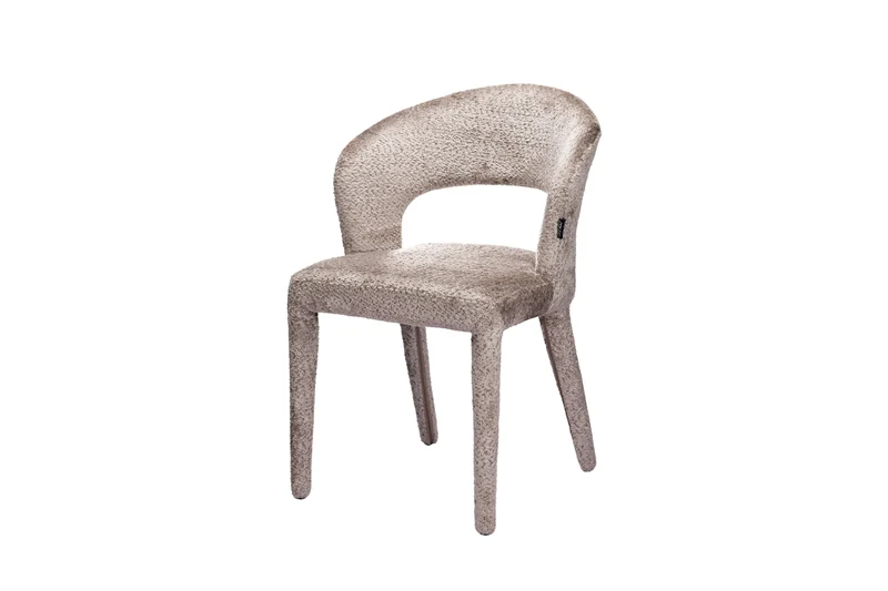 Chaise en tissu anti tache, 60x55xH81CM - TOVI