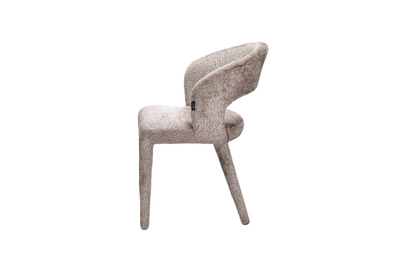 Chaise en tissu anti tache, 60x55xH81CM - TOVI