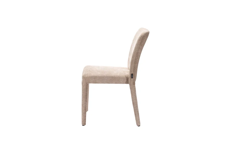 Chaise en tissu anti tache, 61,5x47xH84,5CM - DOVI