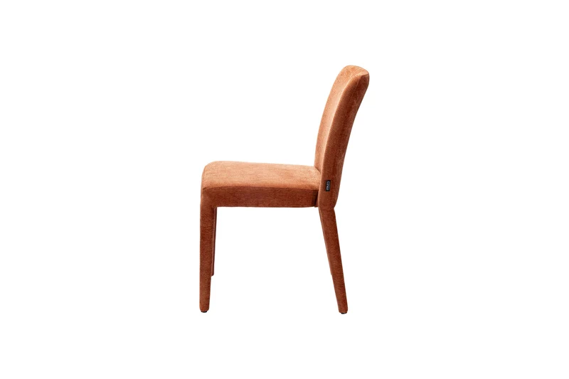 Chaise en tissu anti tache, 61,5x47xH84,5CM - DOVI