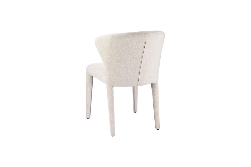 Chaise en tissu anti tache, 60,5x54,5xH81,5CM - NOAM