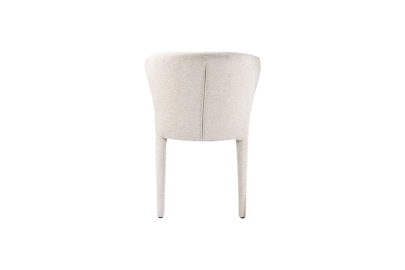 Chaise en tissu anti tache, 60,5x54,5xH81,5CM - NOAM