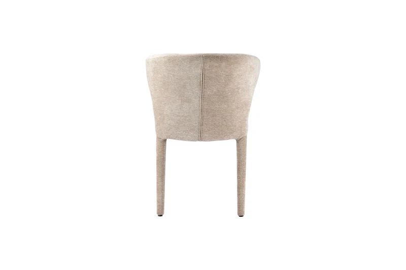 Chaise en tissu anti tache, 60,5x54,5xH81,5CM - NOAM