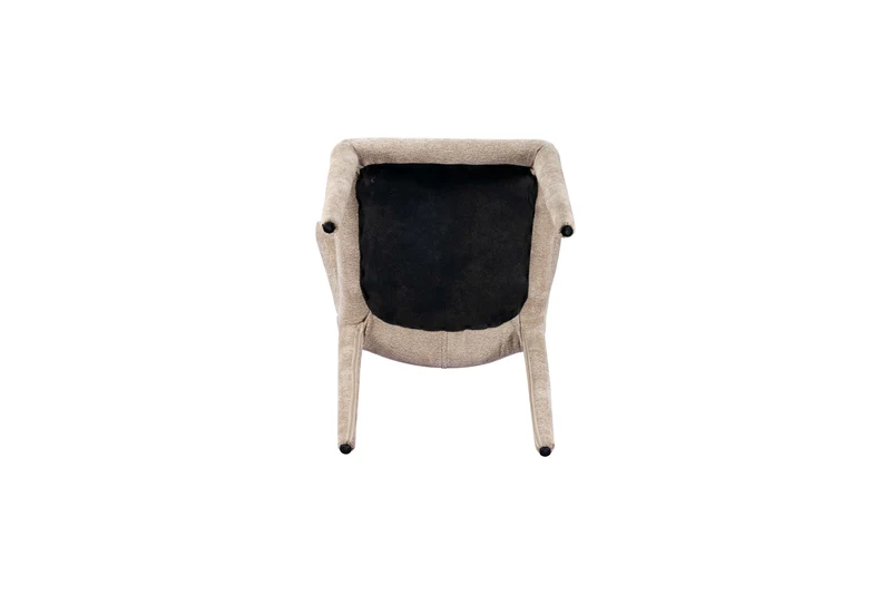 Chaise en tissu anti tache, 60,5x54,5xH81,5CM - NOAM