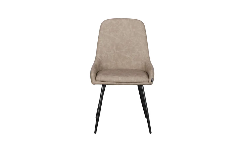 Chaise en Simili Cuir ROMY, 52x55,5xH87,5CM