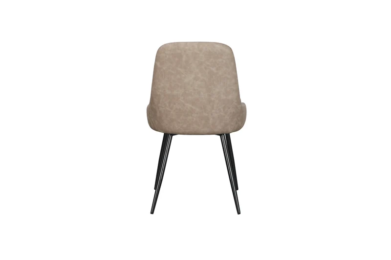 Chaise en Simili Cuir ROMY, 52x55,5xH87,5CM