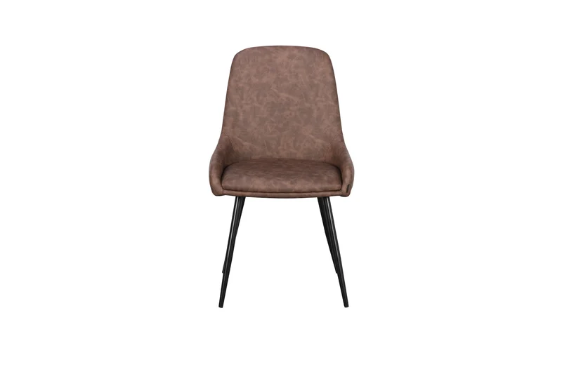 Chaise en Simili Cuir ROMY, 52x55,5xH87,5CM