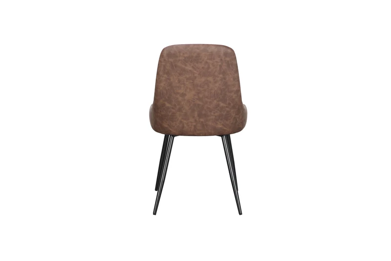 Chaise en Simili Cuir ROMY, 52x55,5xH87,5CM