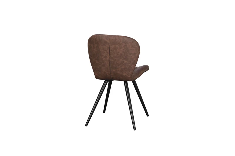 Chaise en simili cuir PETRA, 48x57,5xH80,5CM