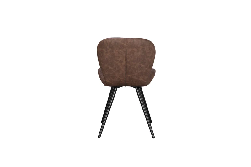 Chaise en simili cuir PETRA, 48x57,5xH80,5CM