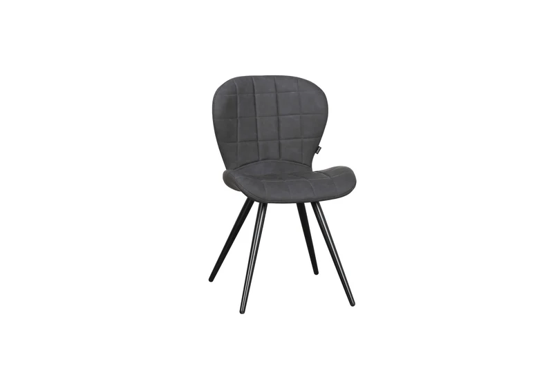 Chaise en simili cuir PETRA, 48x57,5xH80,5CM