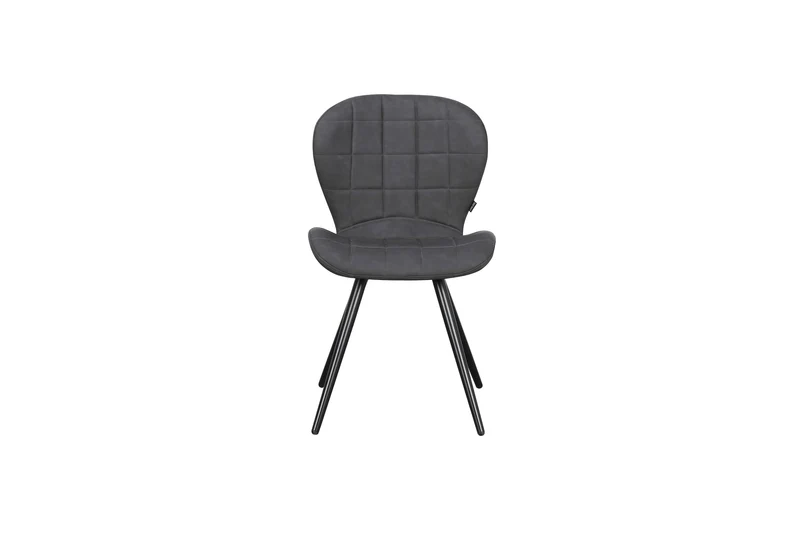 Chaise en simili cuir PETRA, 48x57,5xH80,5CM
