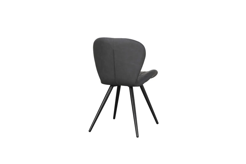 Chaise en simili cuir PETRA, 48x57,5xH80,5CM