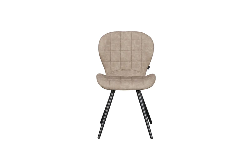 Chaise en simili cuir PETRA, 48x57,5xH80,5CM