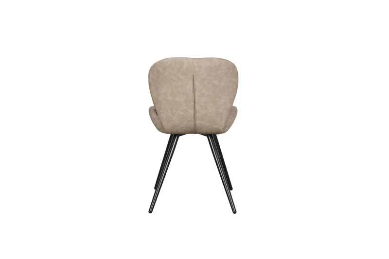 Chaise en simili cuir PETRA, 48x57,5xH80,5CM