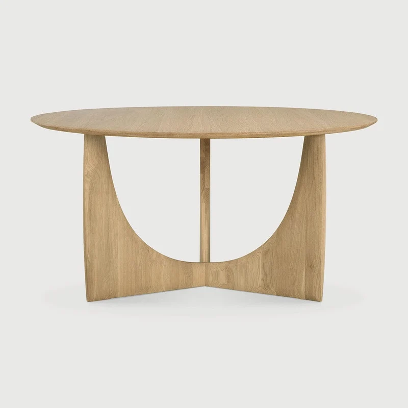 Ethnicraft Ronde Table à manger - Geometric Oak