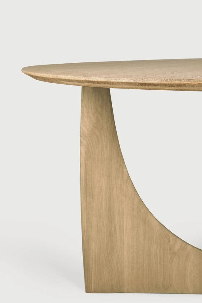Ethnicraft Ronde Table à manger - Geometric Oak