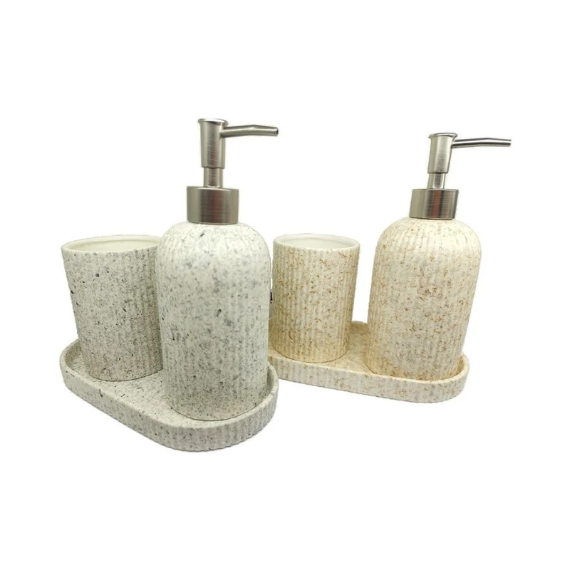 Set de 3 accessoires sdb