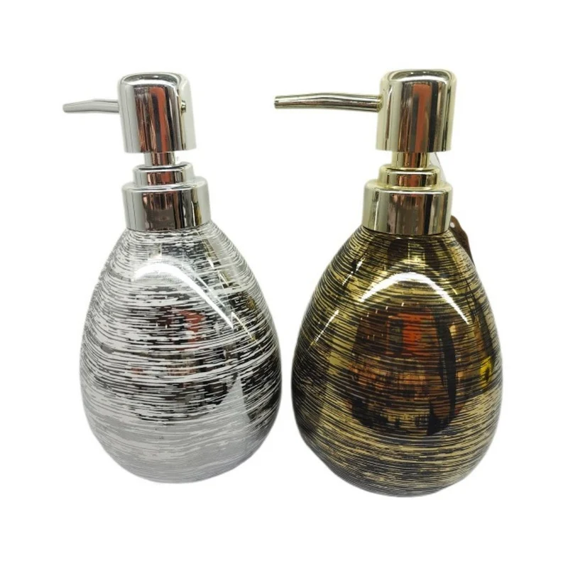 Distributeur de savon liquide, D8xH16cm