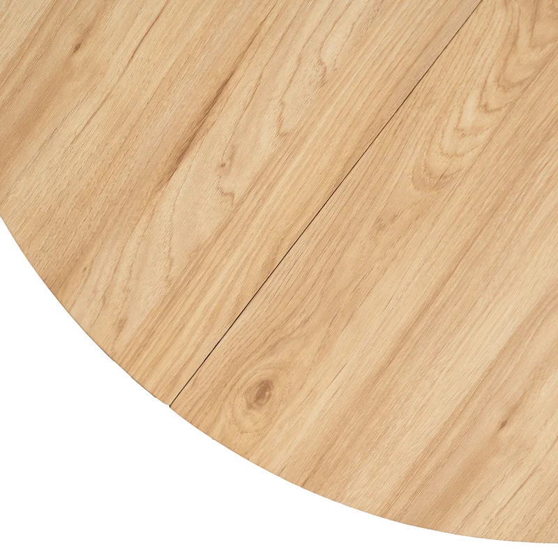 Ensemble table et 2 chaises de salle à manger effet bois style élégant FONTANA KD 80CM DARK + MAYFAIR BEIGE