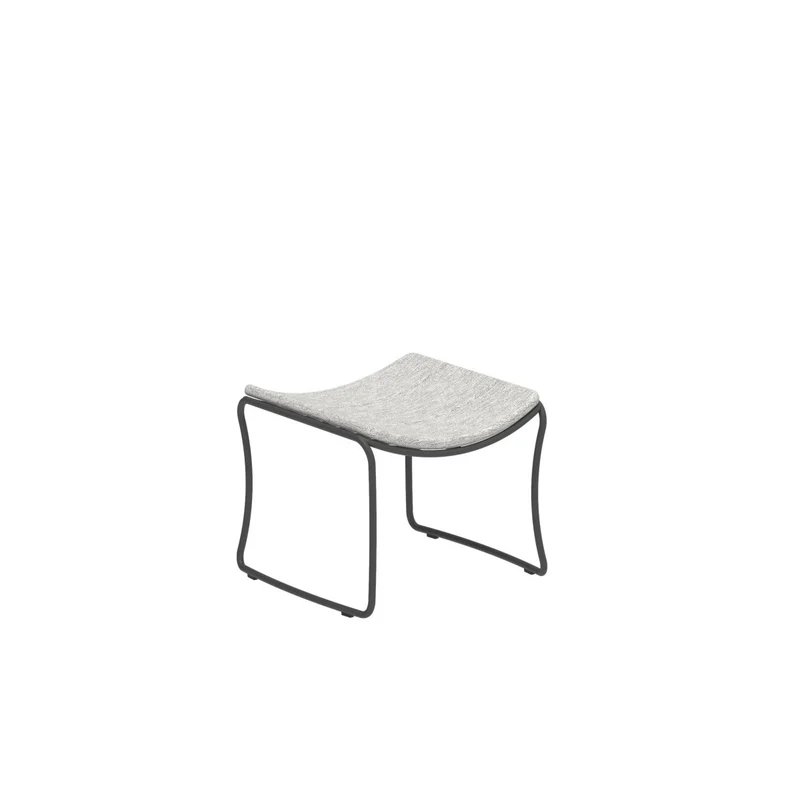 Tabouret de pied FOLIA Anthracite