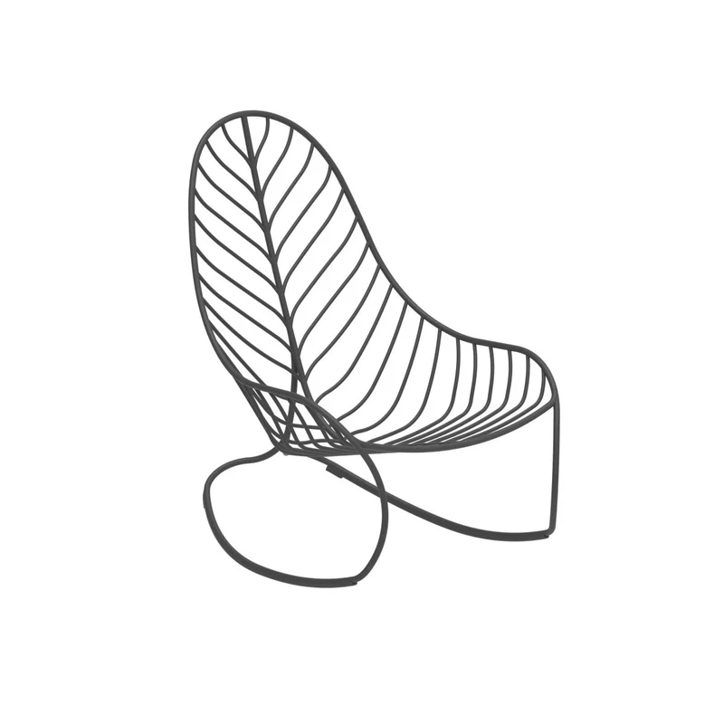 Fauteuil à bascule FOLIA Anthracite