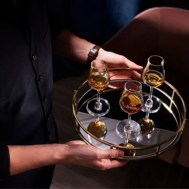 Pack de 6 verres en cristal 110ml Krosno