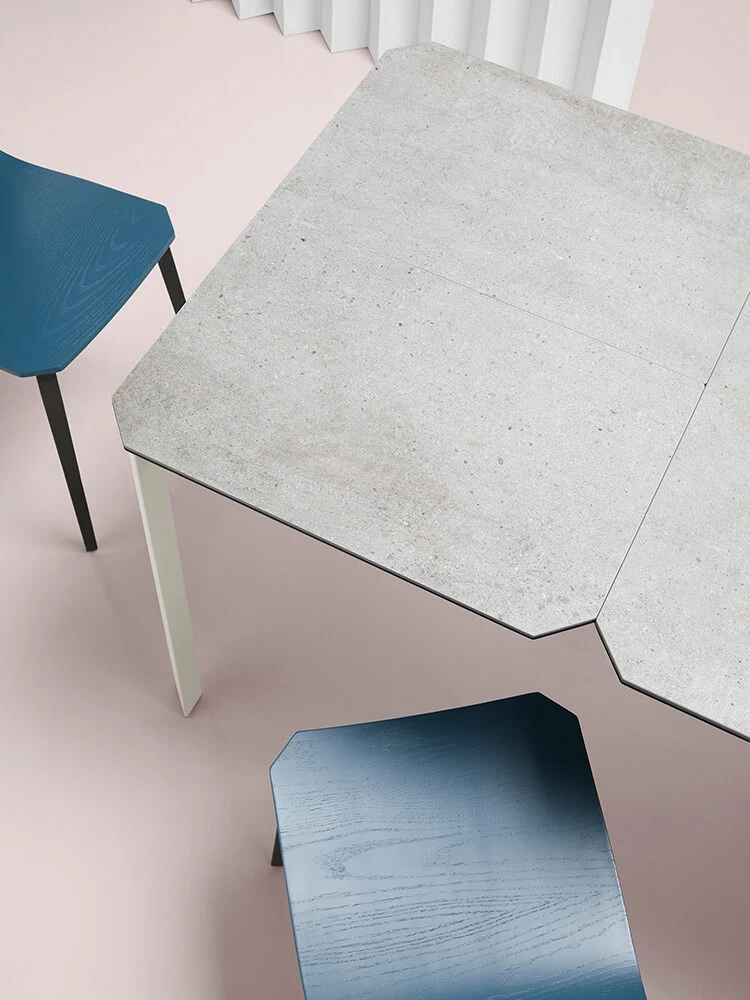 Table en céramique - fixe ou extensible - Salt