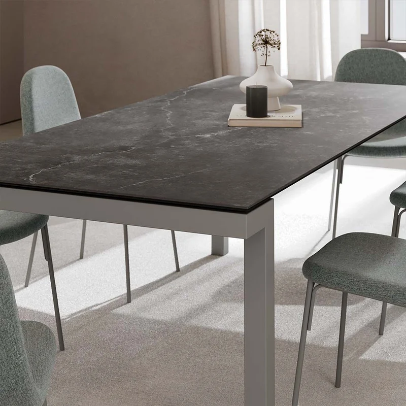 Table en céramique - Fixe ou extensible - Lucia